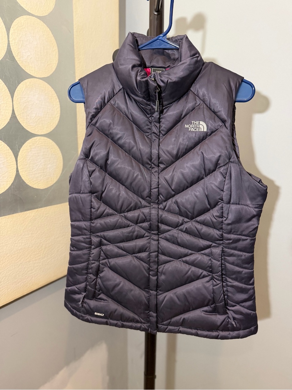 The North Face Women's Quilted Purple Insulated Vest